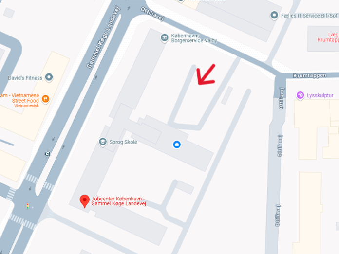 Opsamlingspunkt til busser